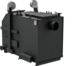 Промышленный твердотопливный котел Huntel Hot 525